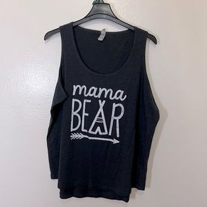 Mama Bear tank top plus size